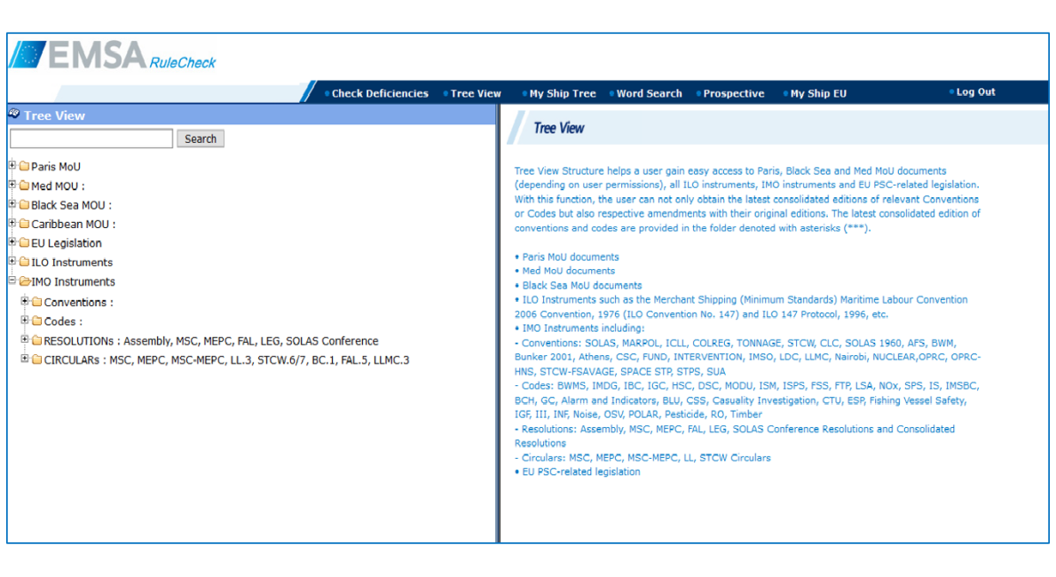 Screenshot RuleCheck